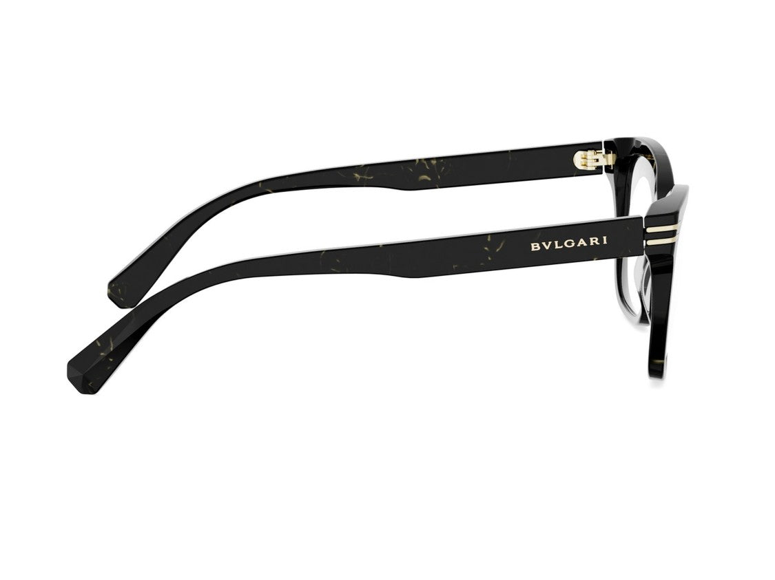 Bulgari Bv50009i Bold Gold Detail Oversized Square Sunglasses