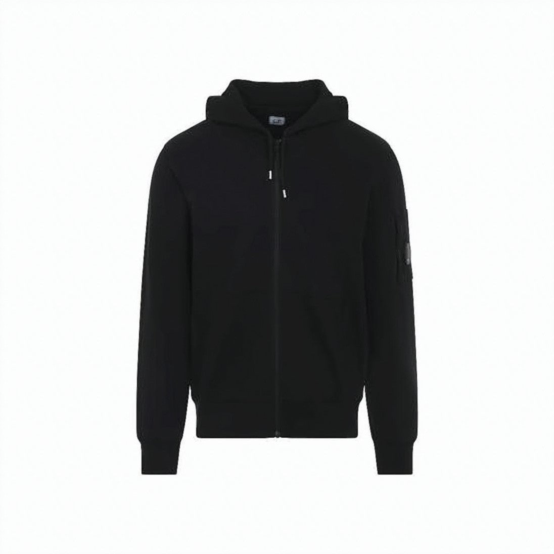 C.P. Company Cotton Zip-Up Hoodie With Lens Detail