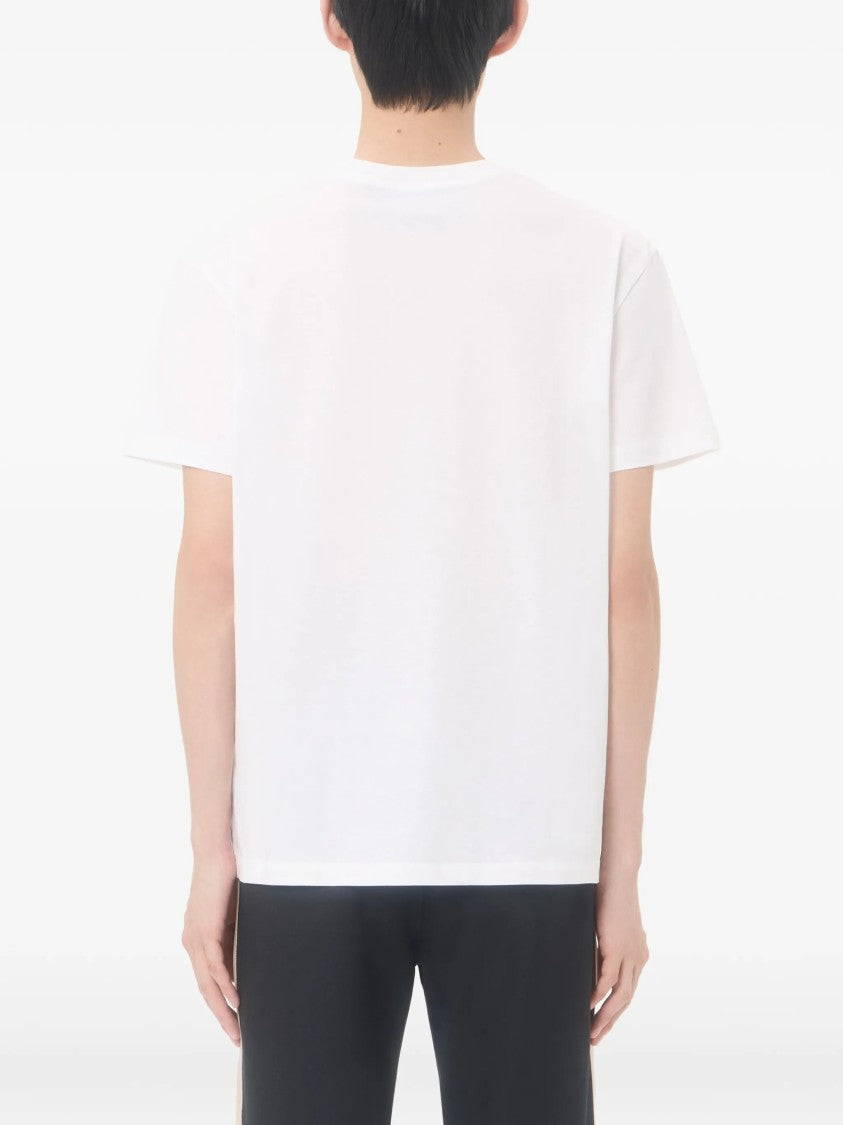 Valentino White T-Shirt Jersey Vgold Cotton T-Shirt