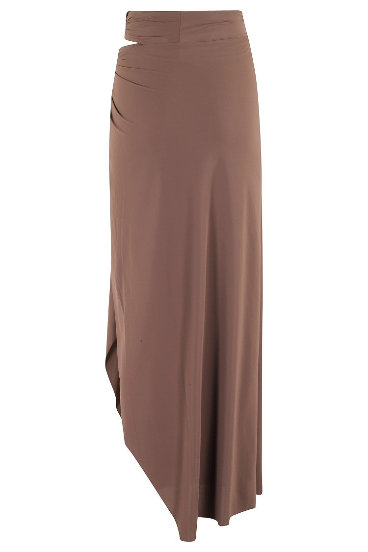 Amazuin Milla Twisted Front Knot Skirt