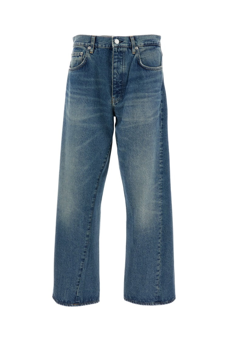 Sunflower Blue Wide Twist Organic Jeans