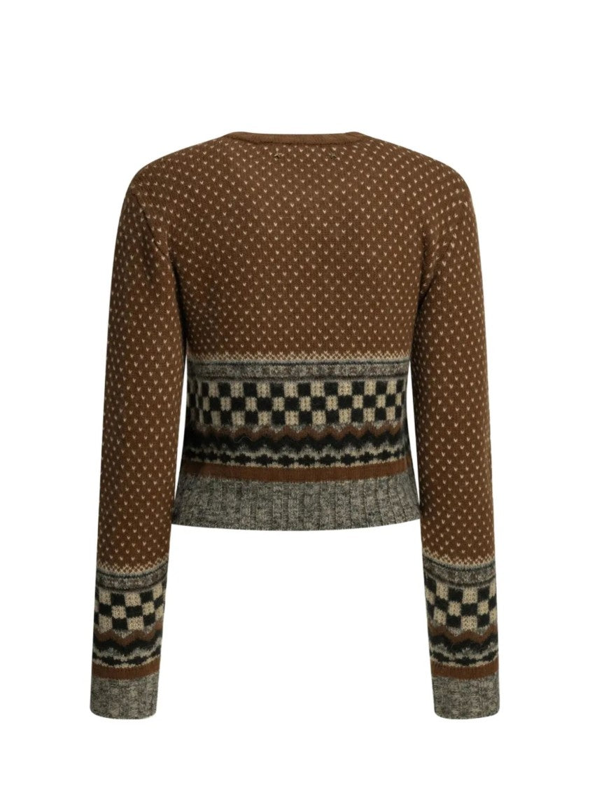 Golden Goose Brown Wool Journey Sweater