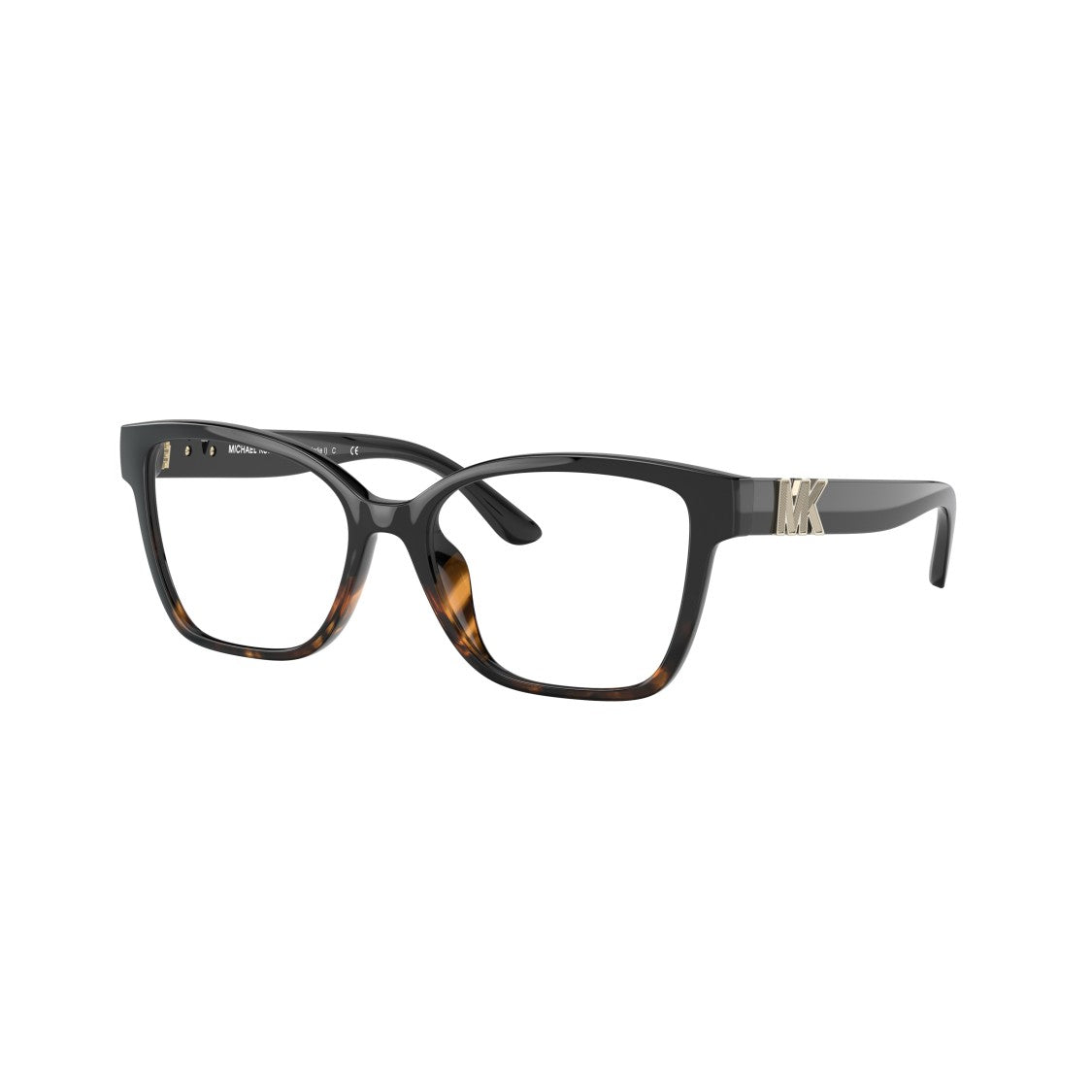 Michael Kors 0Mk4094u Bold Square Frame Eyeglasses With Tortoiseshell Detail