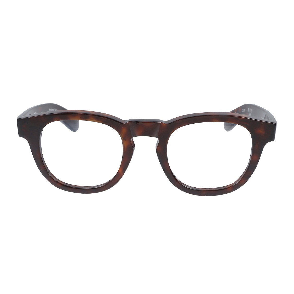 Kador Kosmo/N Round Tortoiseshell Frame Eyeglasses With Metallic Accents