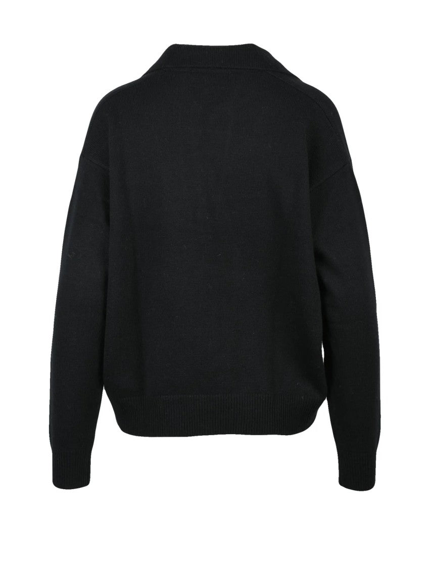 Icona Polo Knit Sweater In Soft Wool-Cashmere Blend
