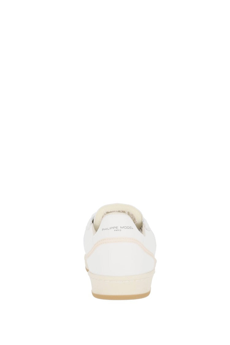 Philippe Model Pigalle Total White Leather Sneakers