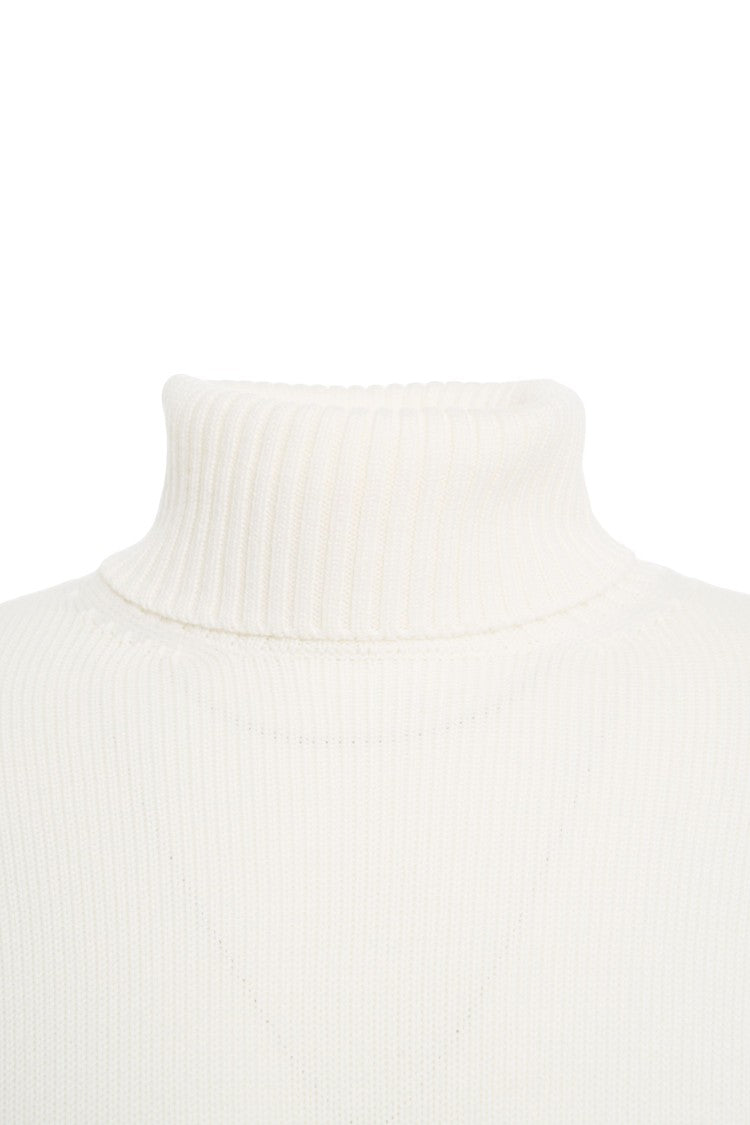 Kangra High-Collar Knit Sweater In Wool