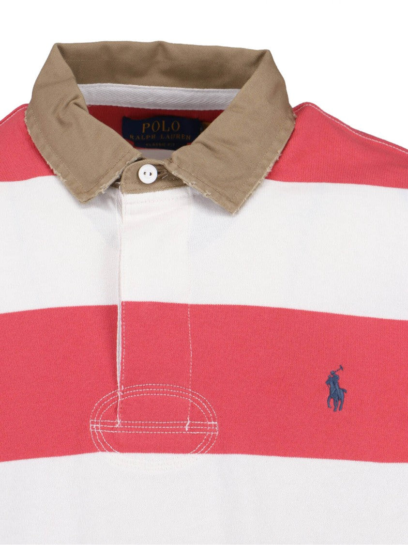 Polo Ralph Lauren Versatile Red T-Shirts And Polos With Classic Cuts