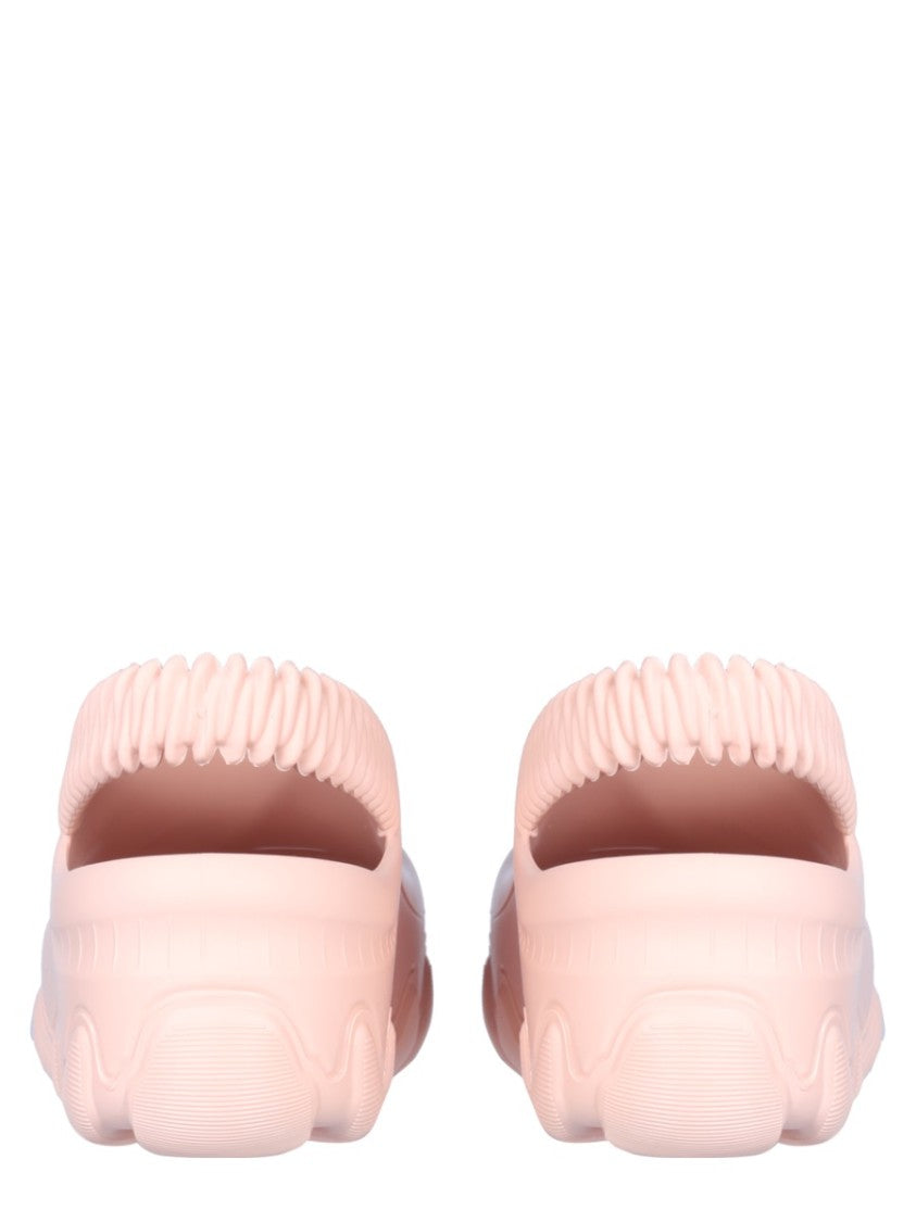 Gcds Slip-On Shoes With Ribbed Back Strap