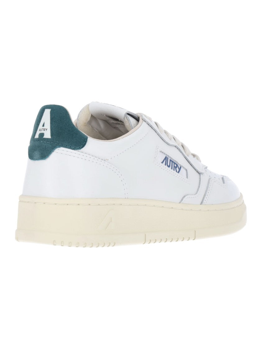 Autry Low-Top Sneakers With Perforated Detailing And Multicolor Logo