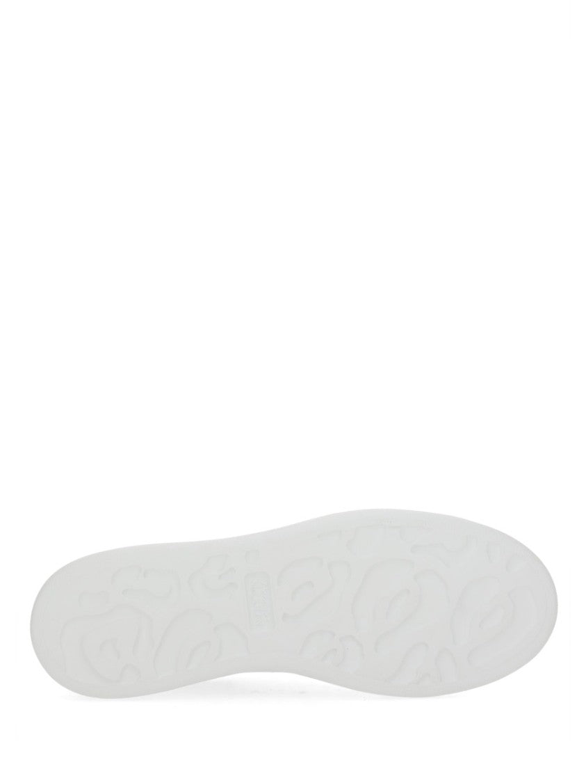 Alexander Mcqueen Oversized Perforated Side Exaggerated Leather Sneakers