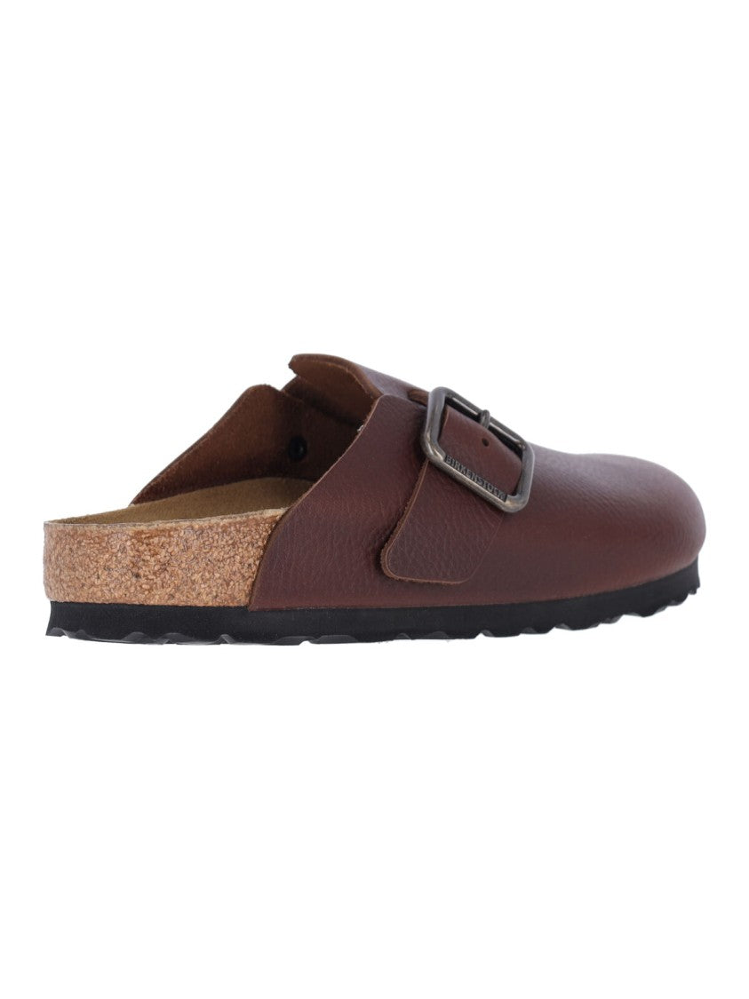 Birkenstock Brown Boston Mules
