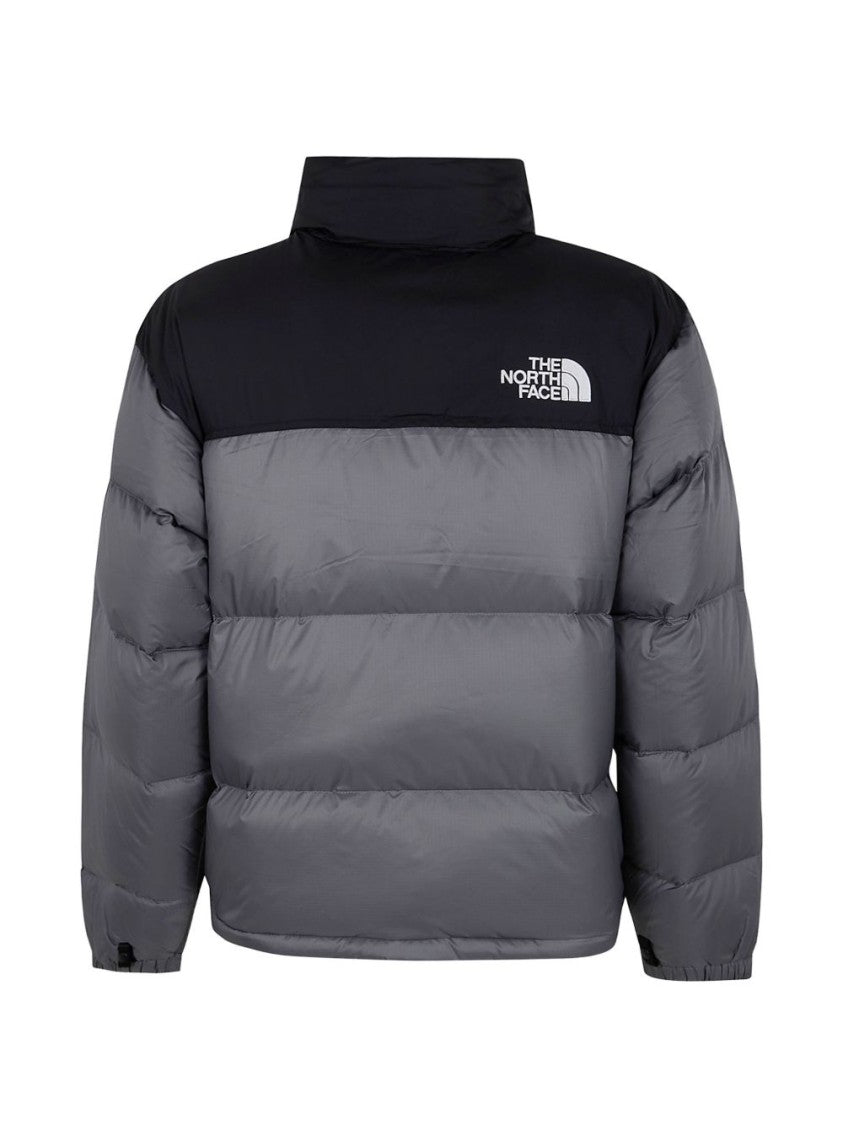 The North Face Puffer Jacket With High Collar And Two-Tone Design