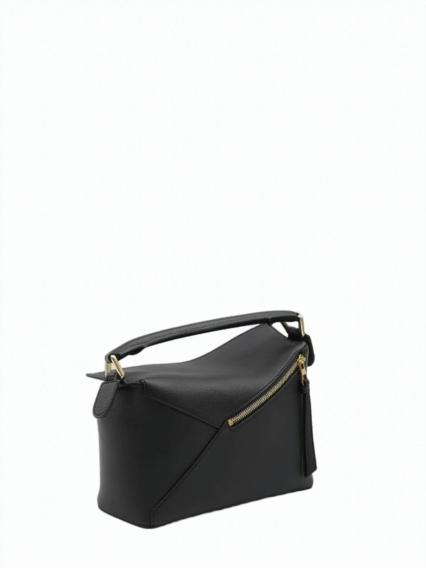 Loewe Geometric Silhouette Calf Leather Shoulder Bag