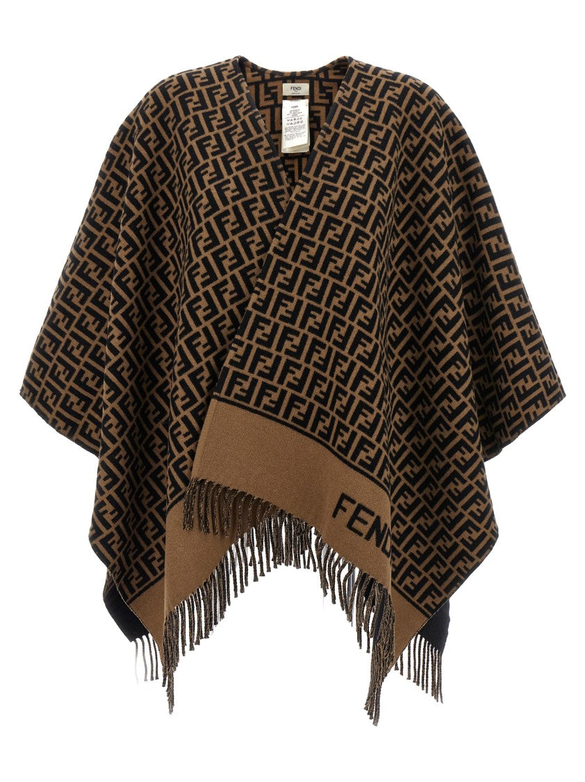 Fendi 'Ff' Poncho