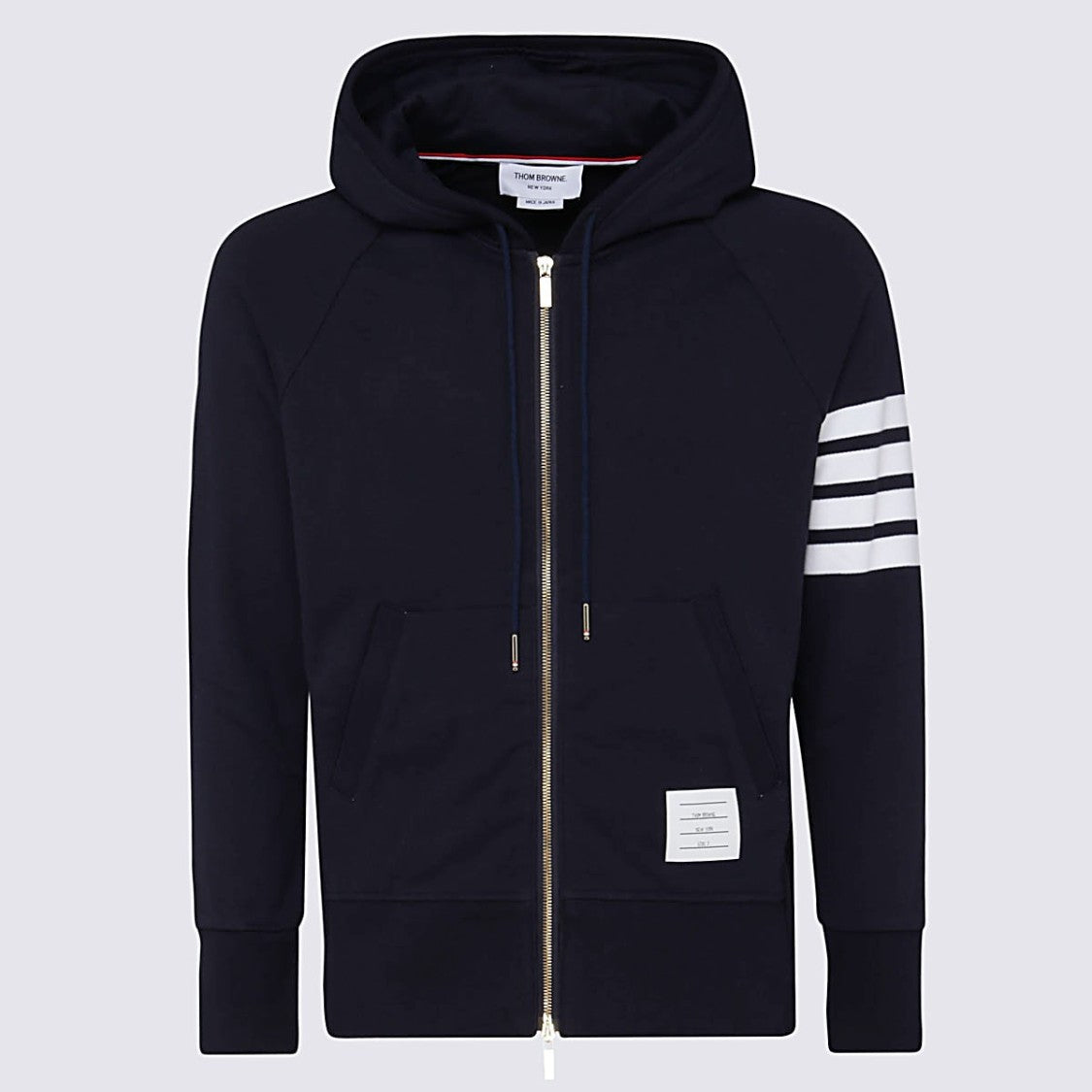 Thom Browne Navy Cotton Sweatshirt