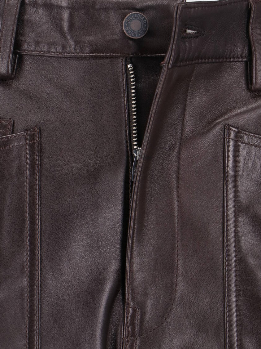 Nili Lotan Shon Pants – Brown