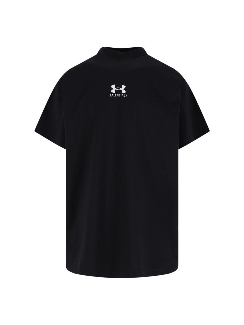 Balenciaga Logo T-Shirt – Black
