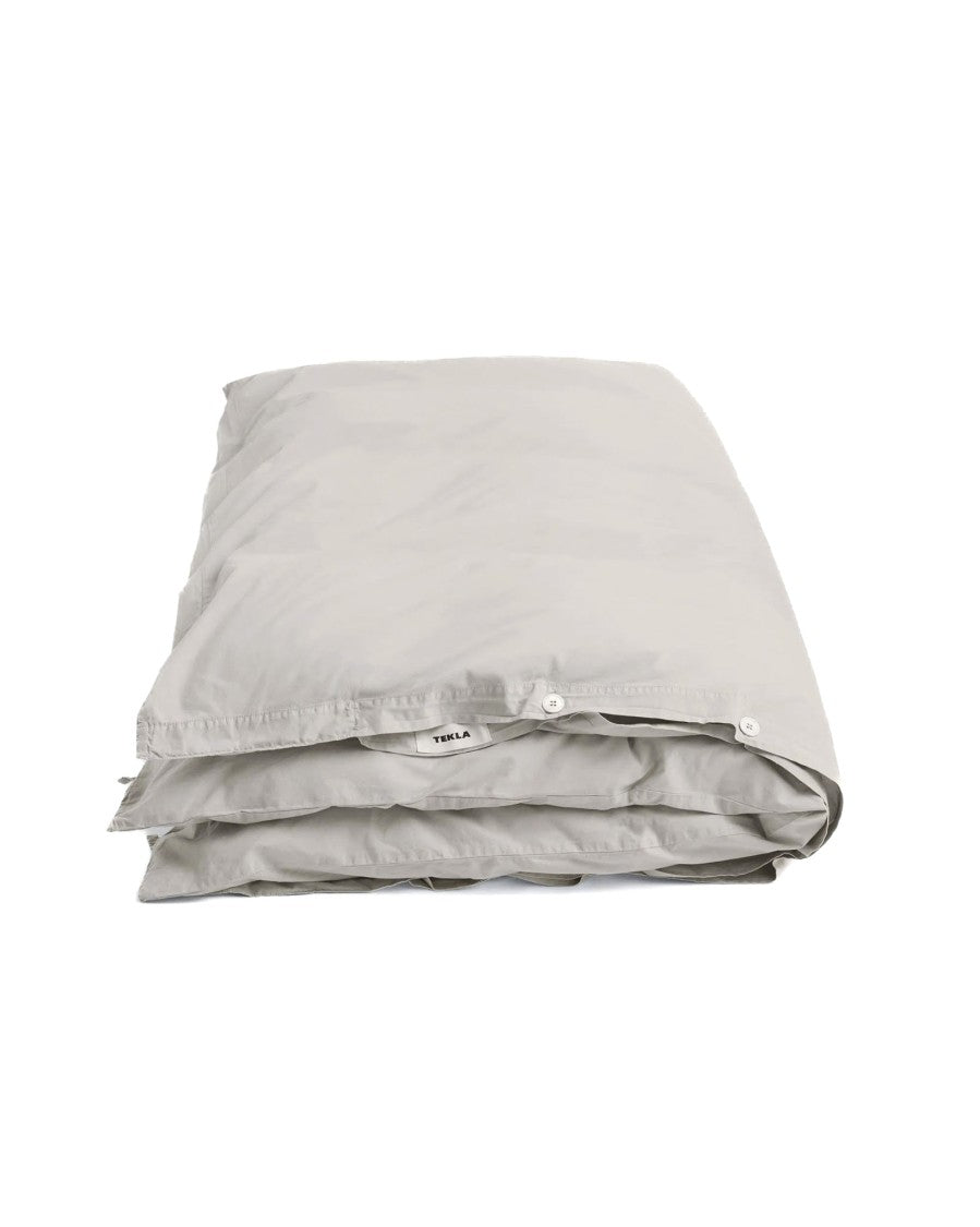 Tekla Minimalistic Gray Duvet Cover
