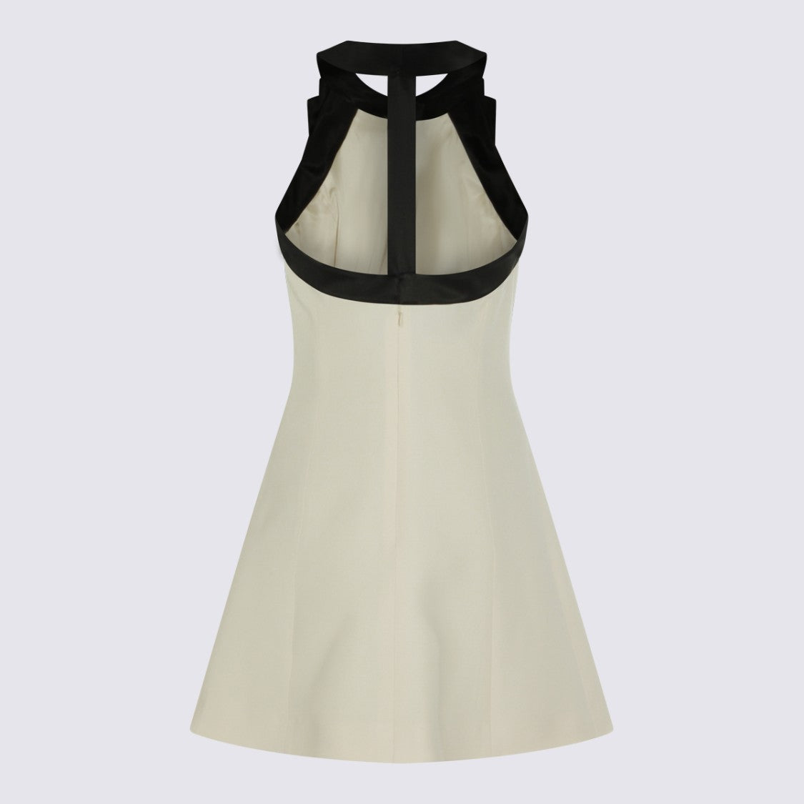 Valentino Sleeveless A-Line Dress With Bow Detail And Keyhole Back