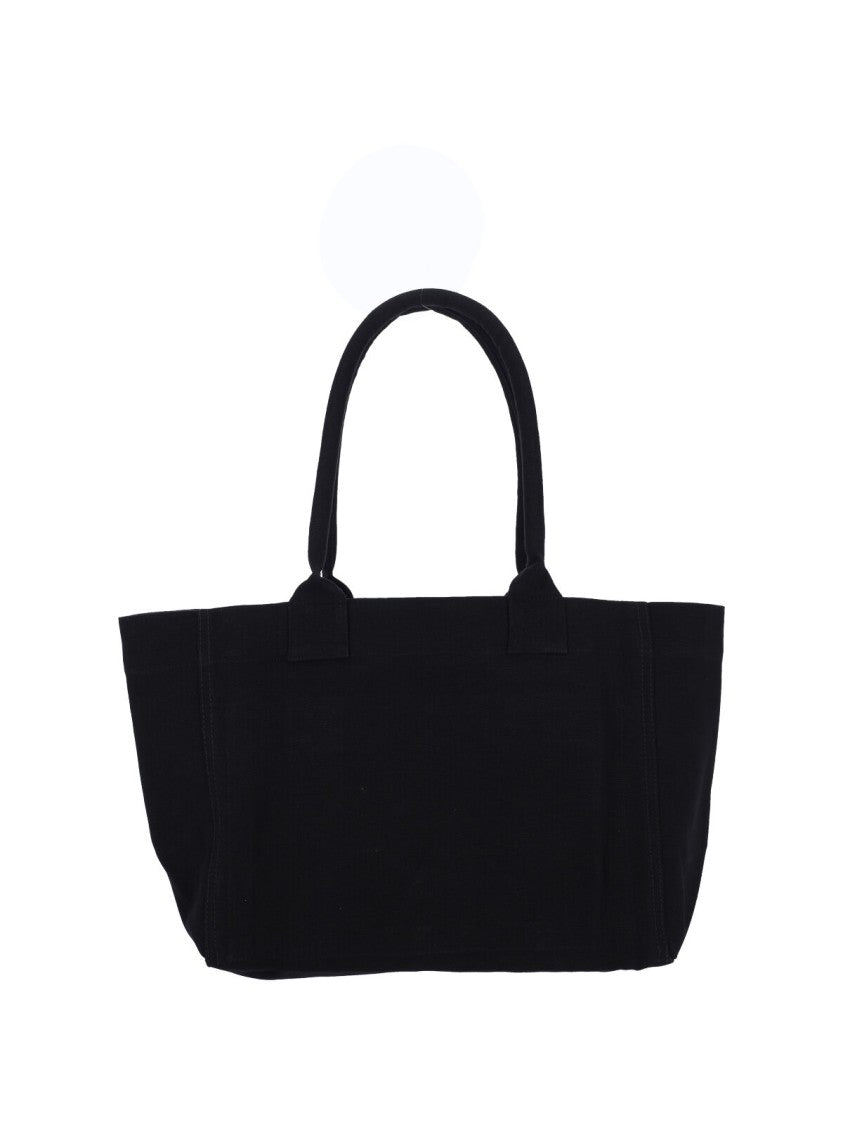 Isabel Marant Black Yenky Zipped Cotton Tote