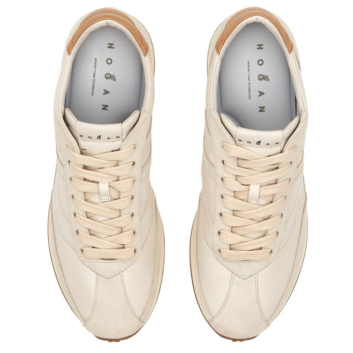 Hogan Leather Athletic Sneakers