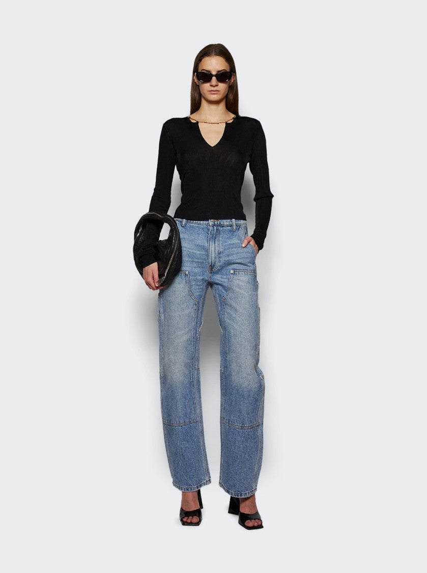 Alexander Wang Twyst Top Handle Bag Black