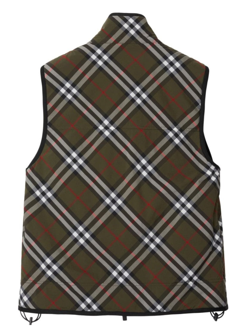 Burberry Checked Padded Gilet