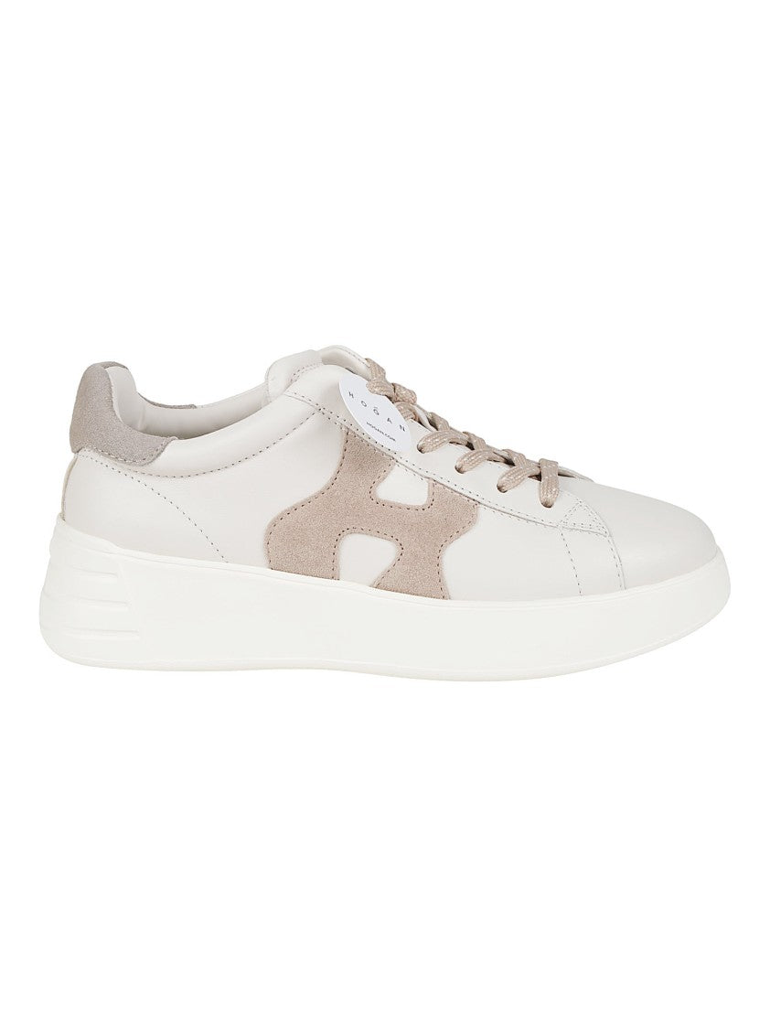 Hogan Rebel H562 Calf Leather Suede Sneakers