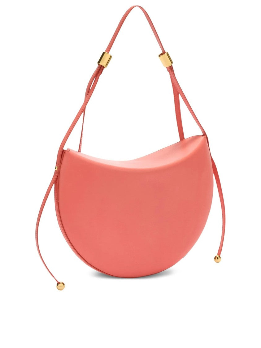 Furla Moonstone M Crescent-Shaped Smooth Leather Handbag
