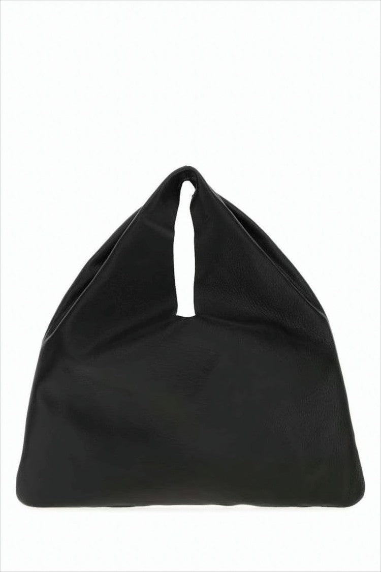 The Row Triangular Silhouette Tote Bag In Smooth Cow Leather