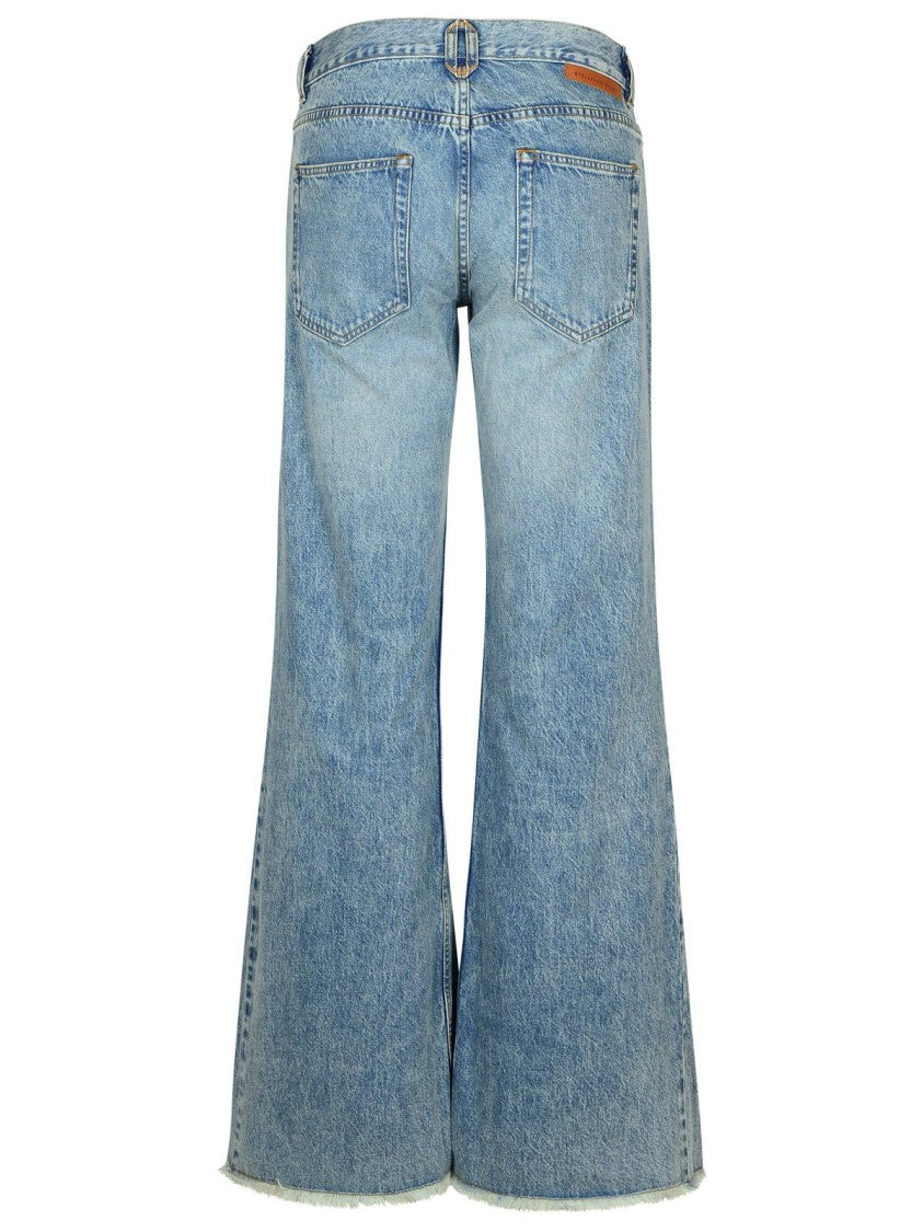 Stella Mccartney Light Blue Cotton Jeans