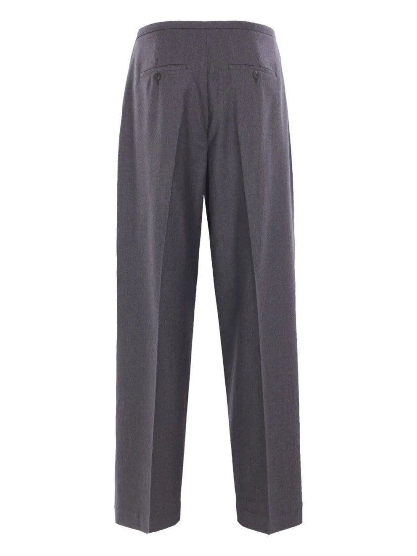 Róhe Drawstring Pleated Trousers