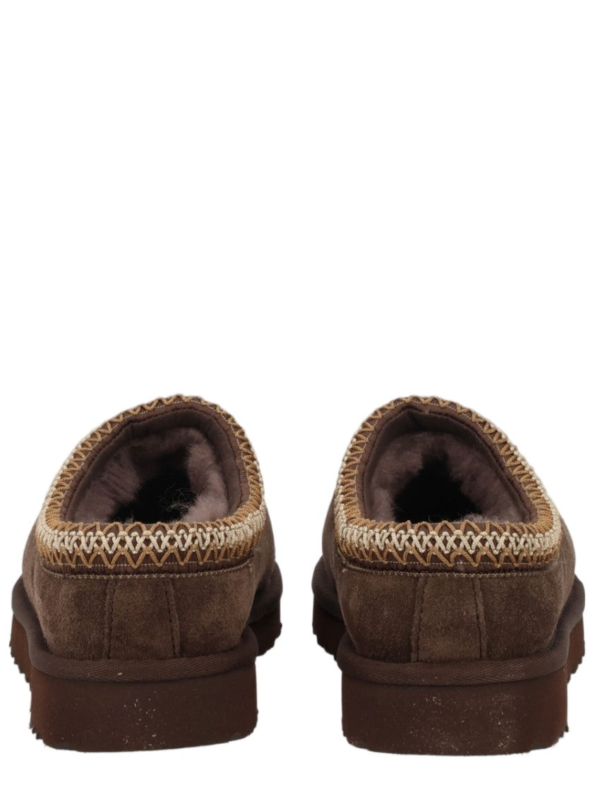 Ugg Tasman Ii Slip-On Brown Leather Sabot