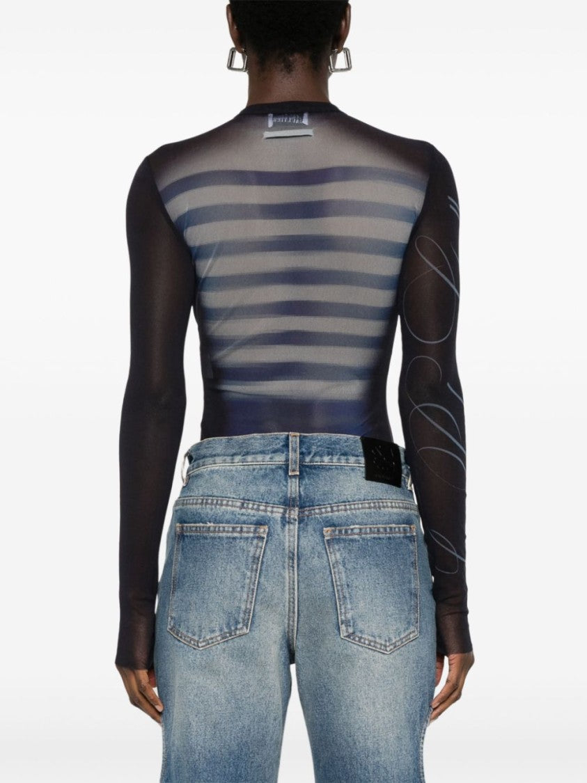 Jean Paul Gaultier Long Sleeve Bodysuit