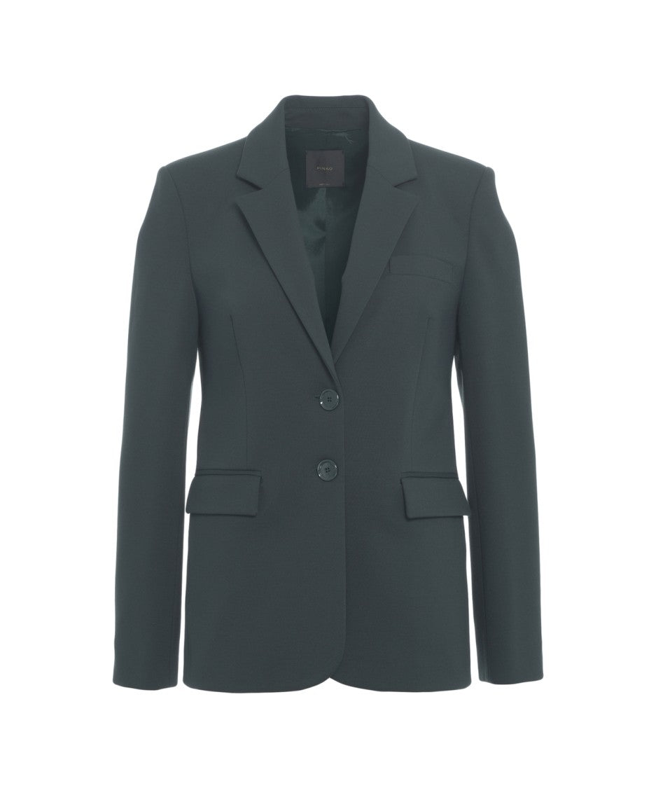 Pinko Single-Breasted 'Wheel' Blazer