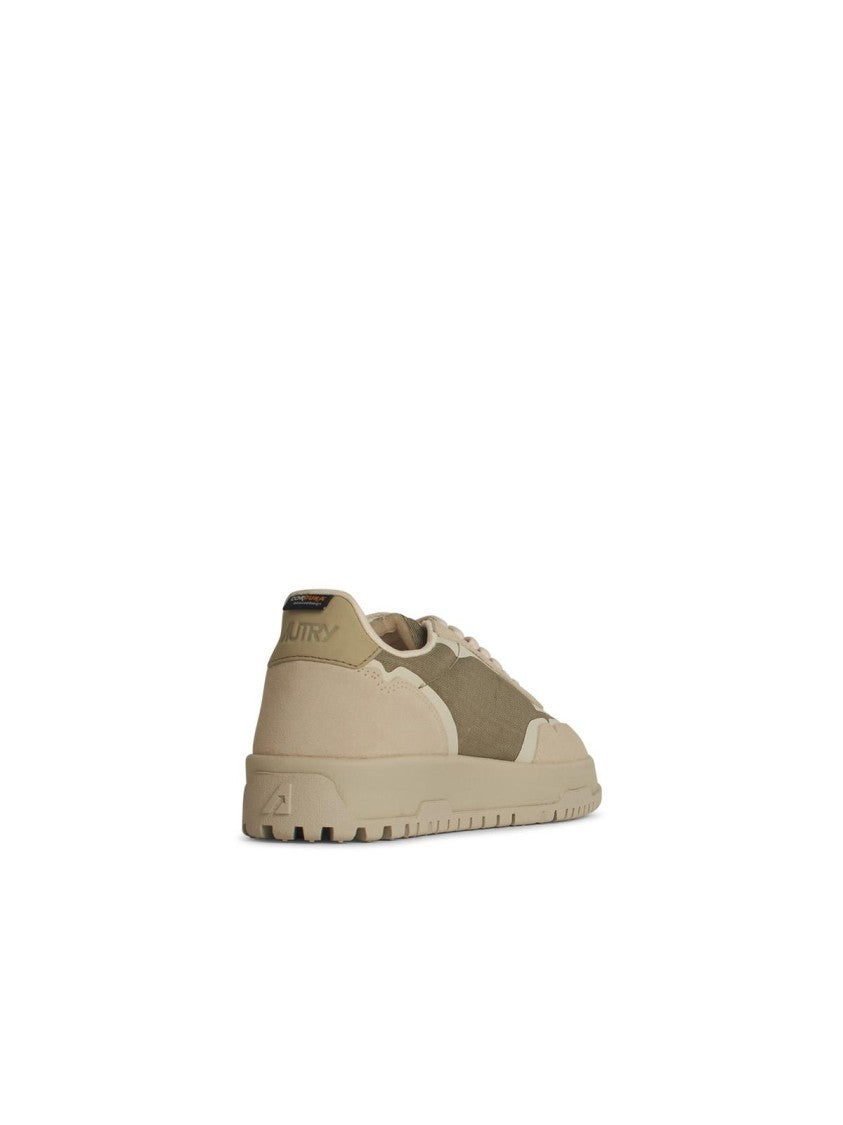 Autry 'Wildpace' Green Cordura Sneakers
