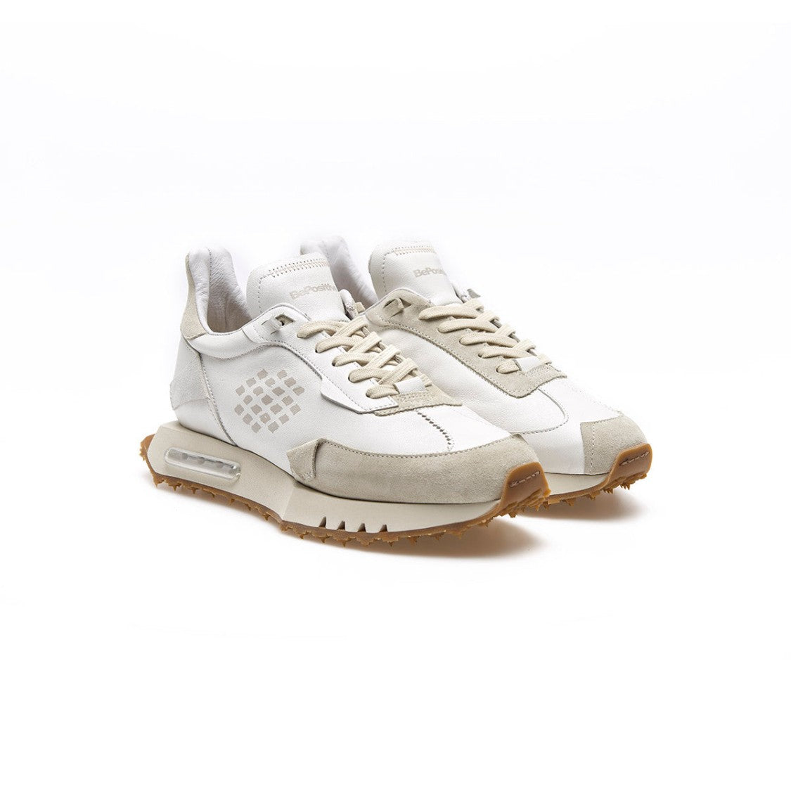 Bepositive Space Race - Leather + Suede Sneakers