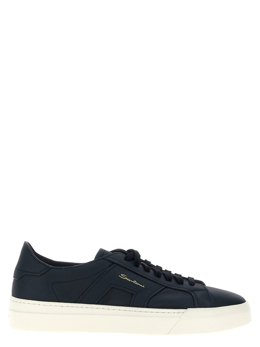 Santoni 'Double Buckle' Sneakers