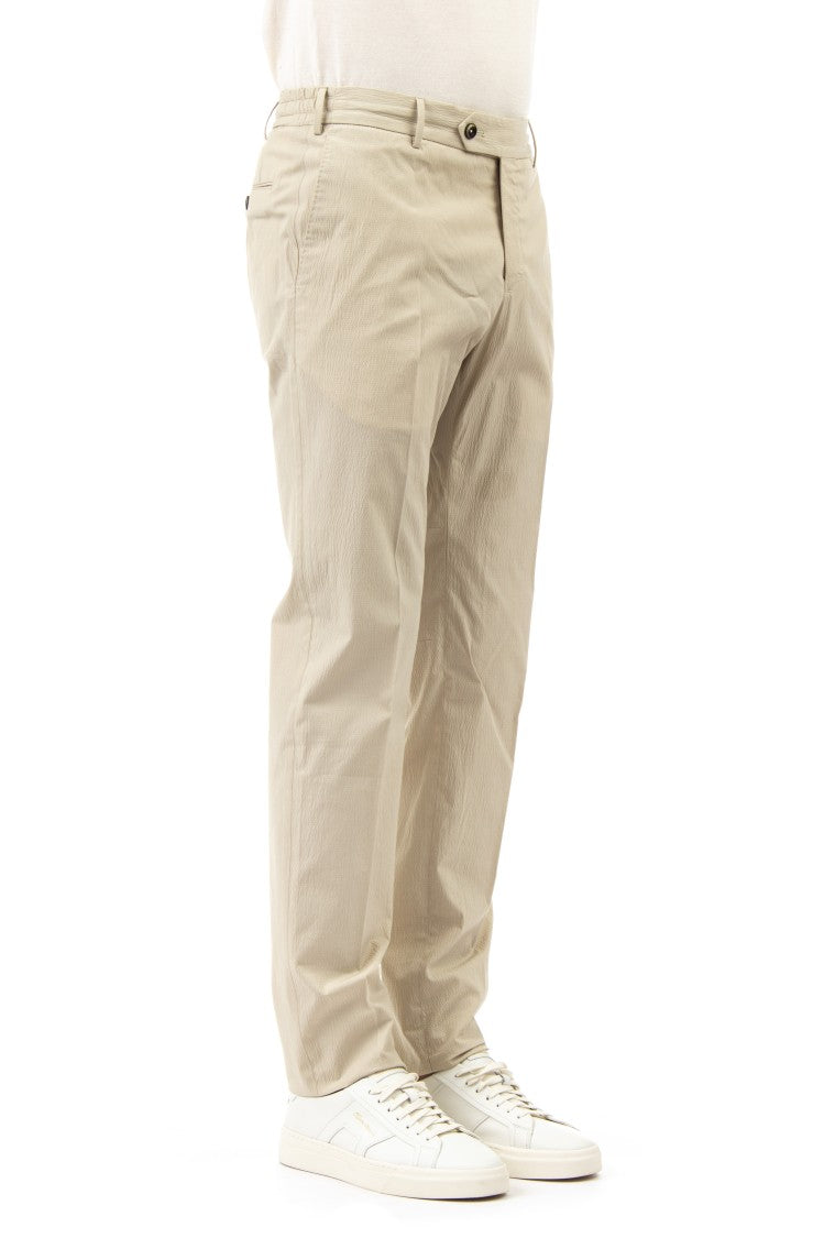 Pt Torino Embossed Cotton Slim Jogger Trousers
