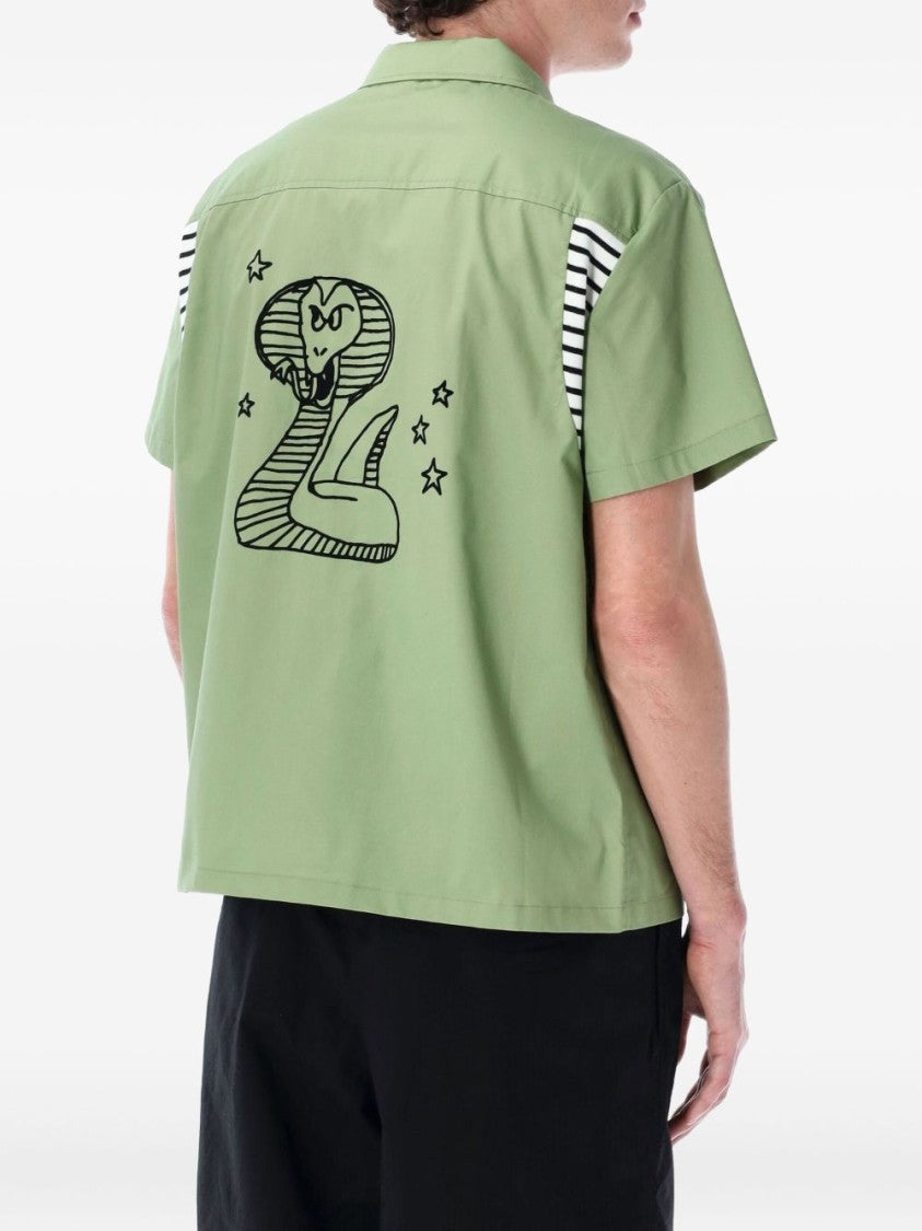 Brain Dead Cobra Bowling Shirt
