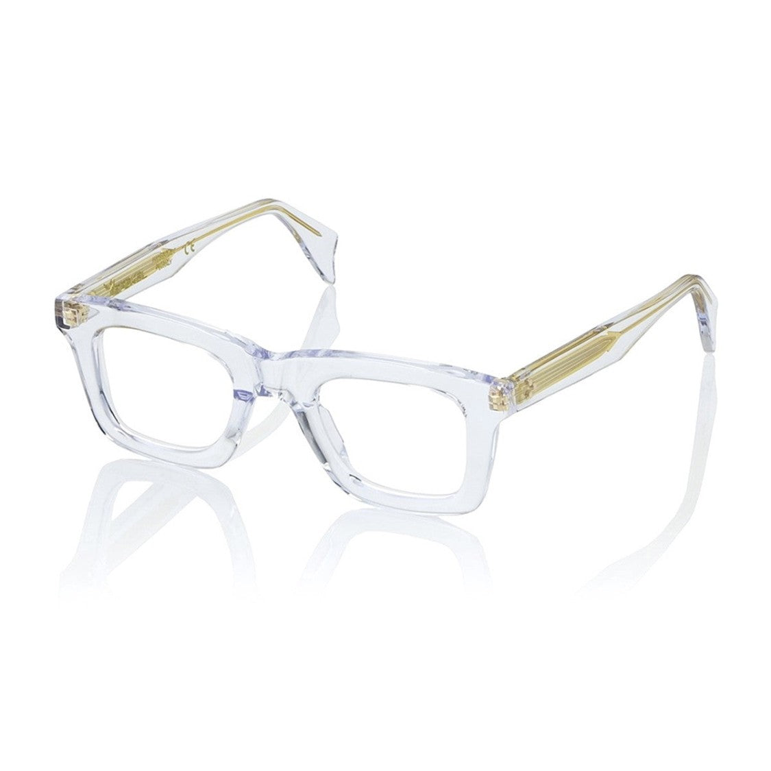 Monokol Transparent Mk308 Acetate Square Sunglasses