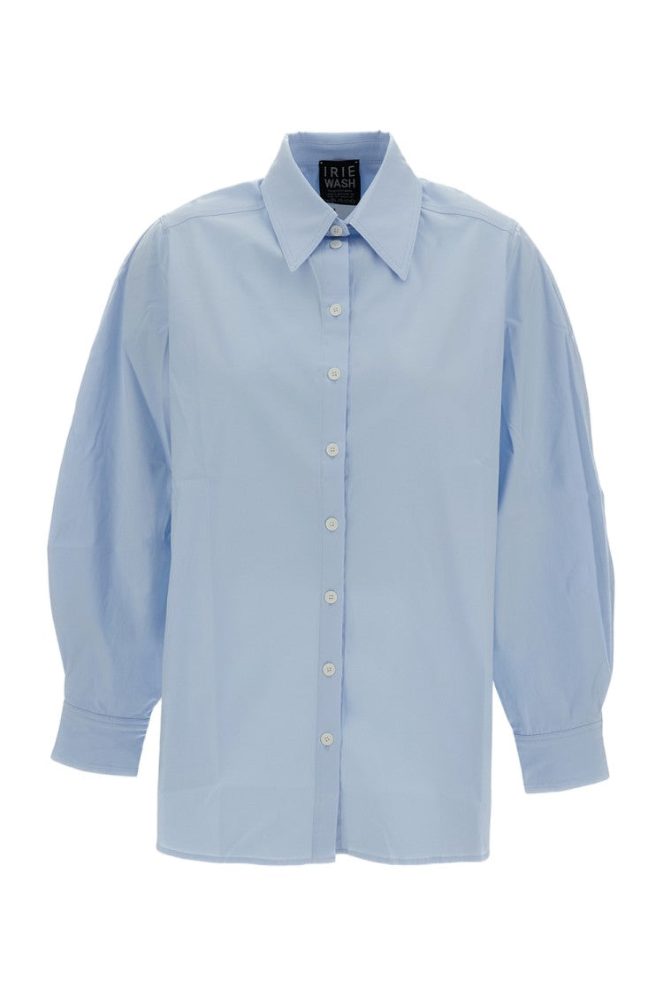 Irie' Clear Blue Shirt With Classic Collar