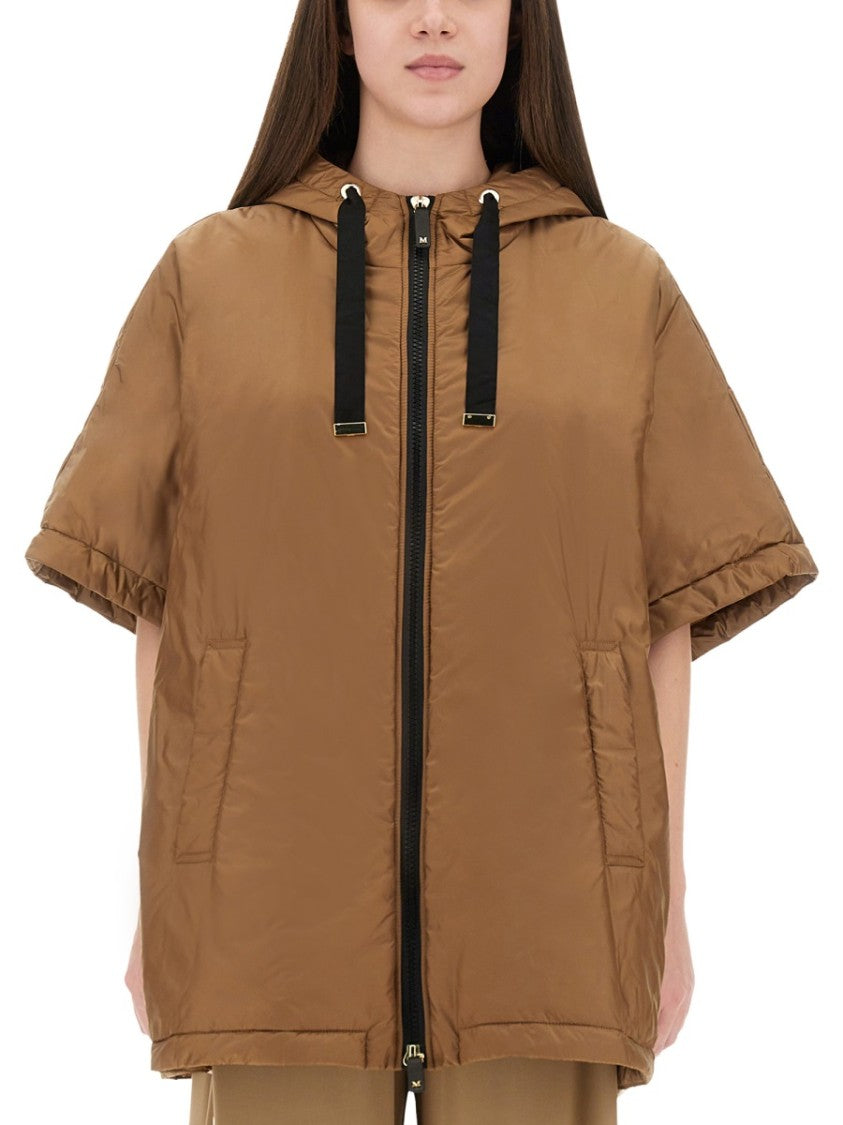 Max Mara Greenci Boxy Drawstring Padded Jacket