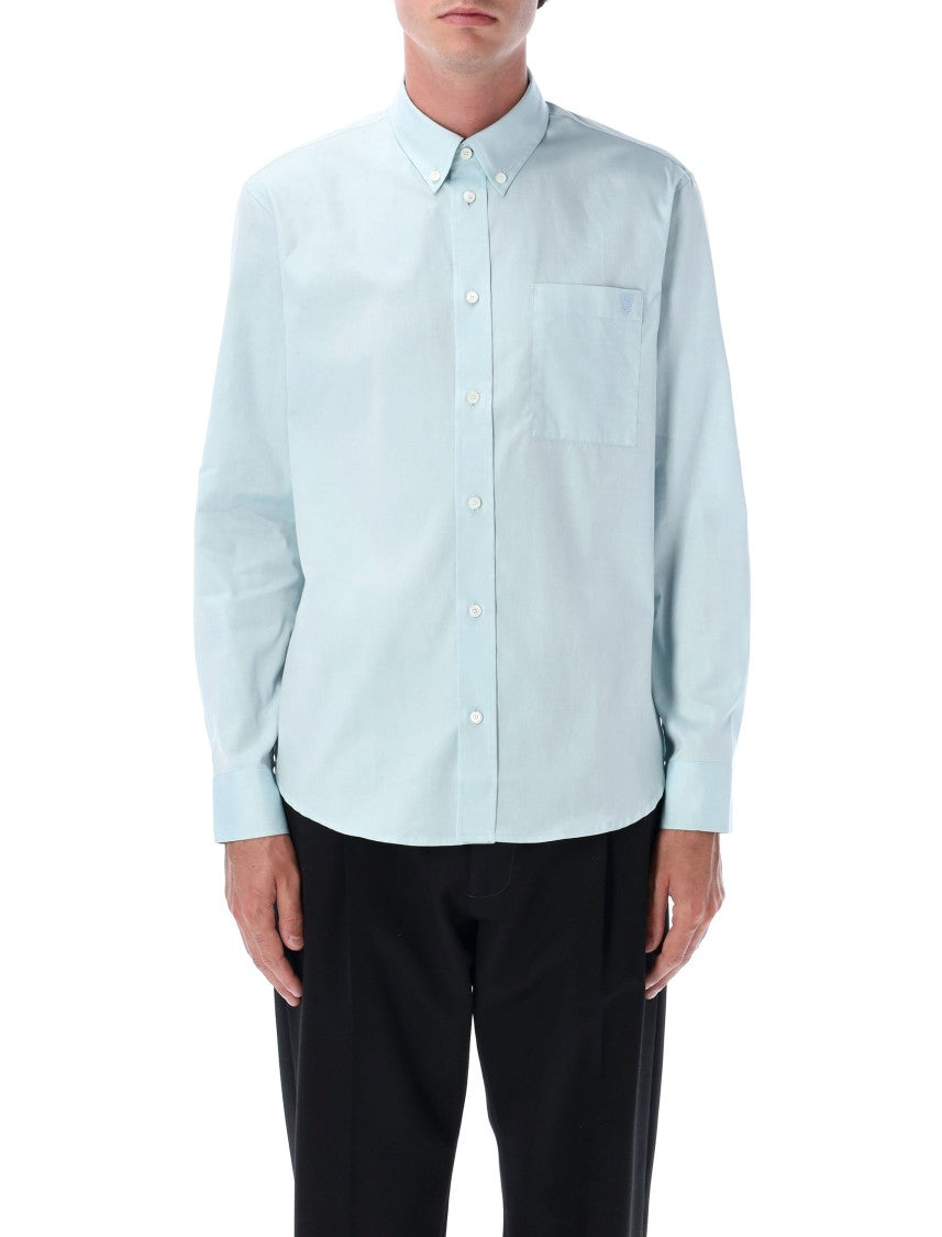 Burberry Refined Point Collar Cotton Shirt