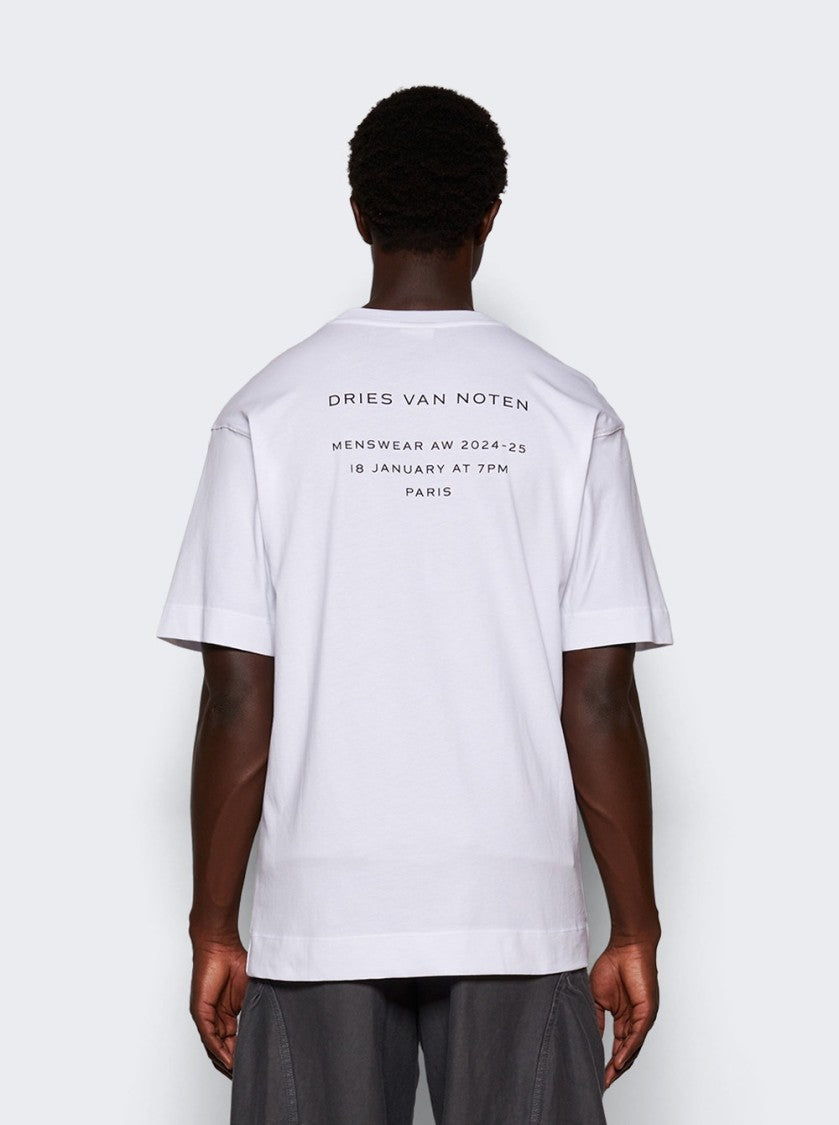 Dries Van Noten Heli Tee White