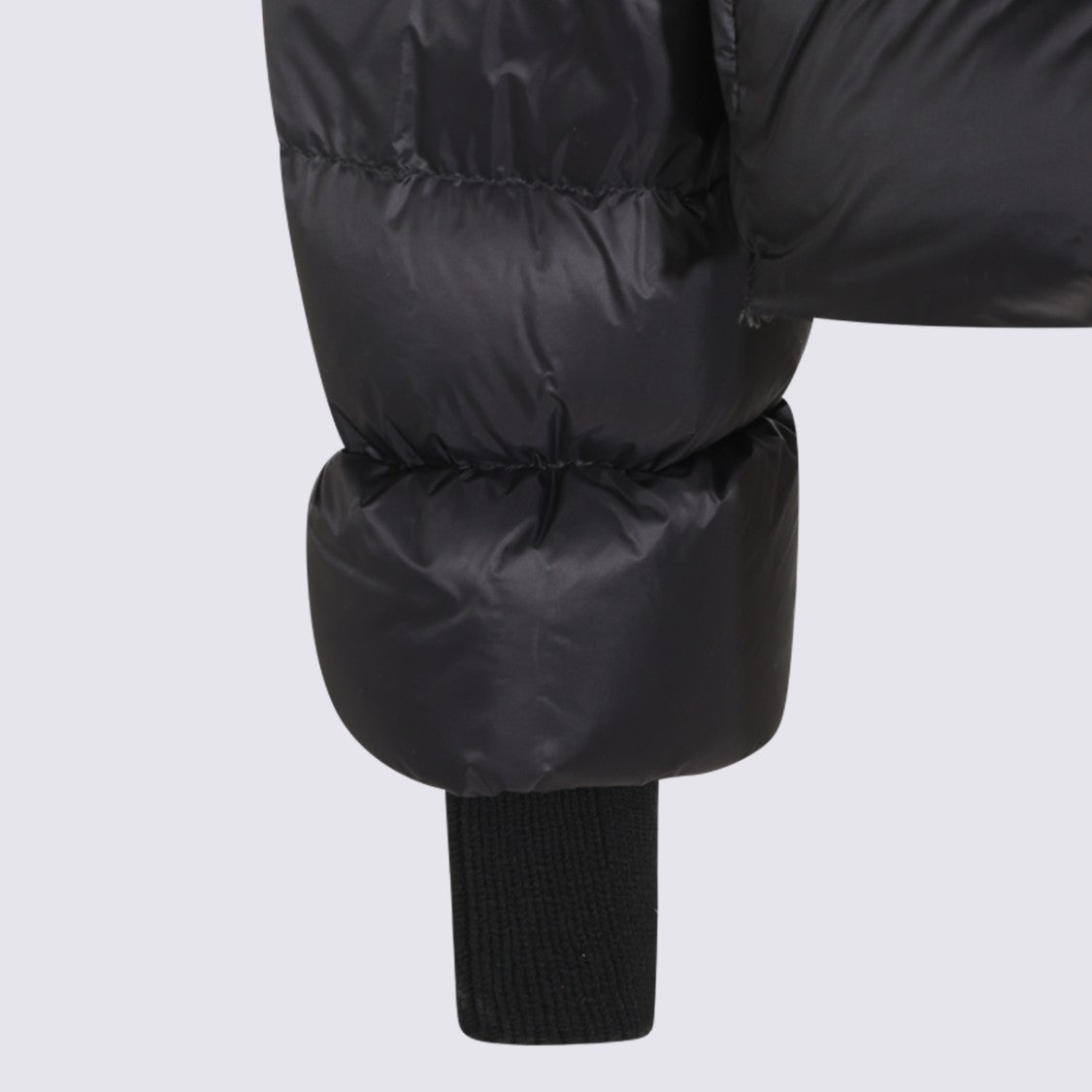 Rick Owens Padded Quilted Down Jacket With Hood And Zippered Pockets