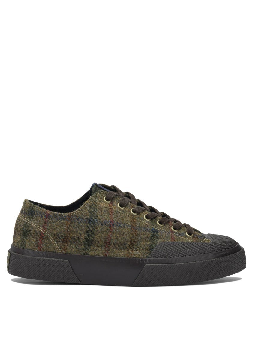 Superga Plaid Wool Sneakers