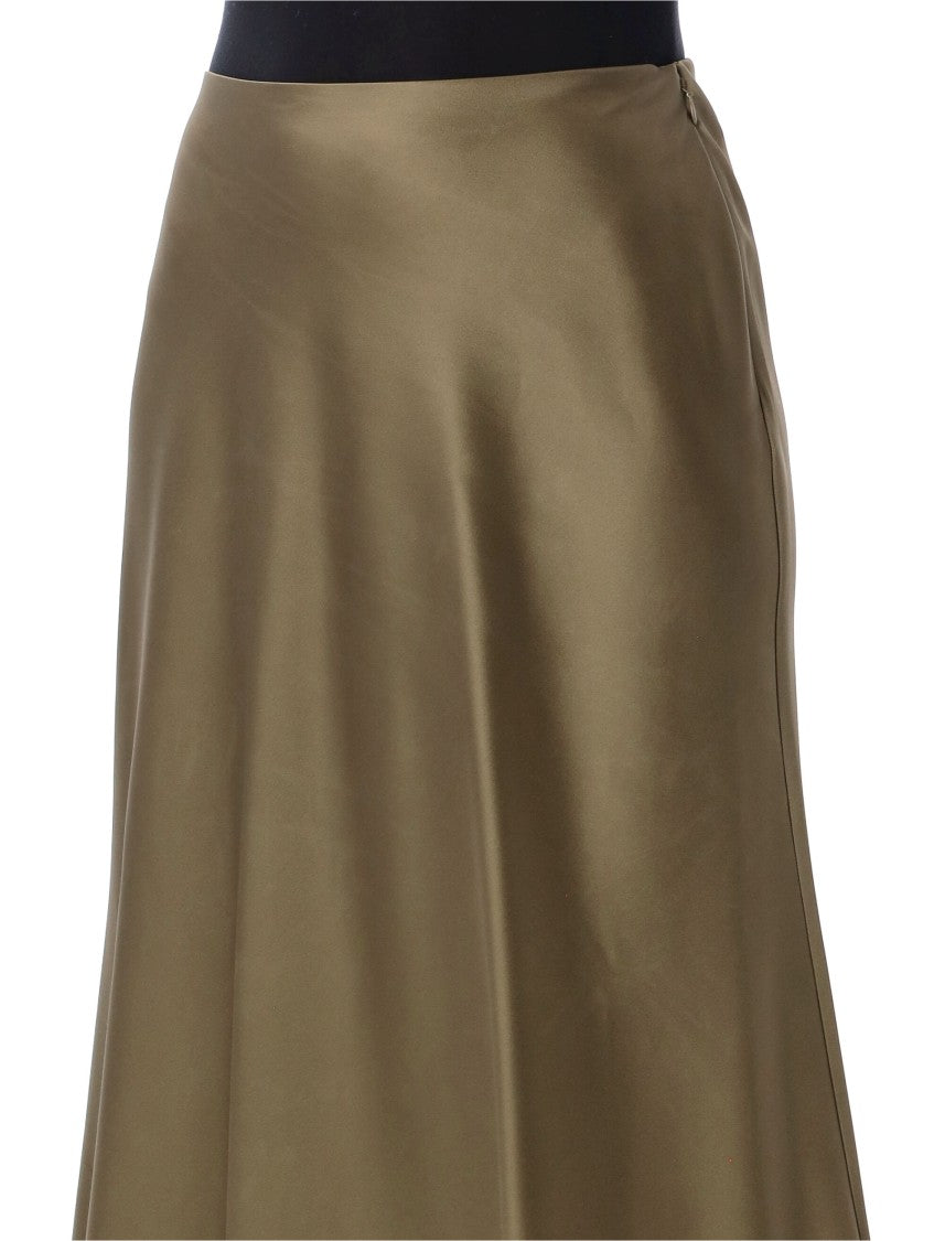 Polo Ralph Lauren Masina Luminous Flared Maxi Skirt