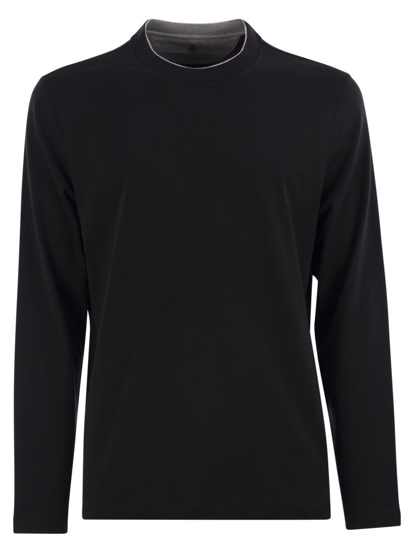 Brunello Cucinelli Crew-Neck Cotton Jersey T-Shirt